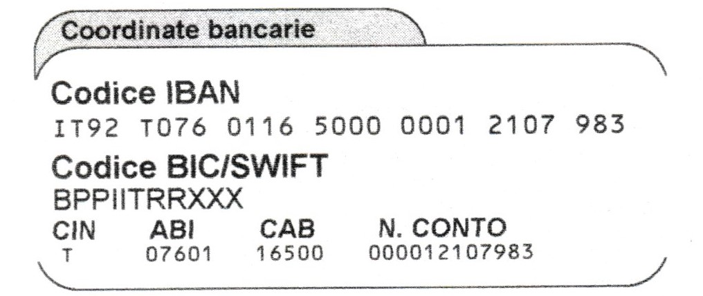 banco posta cav di messina